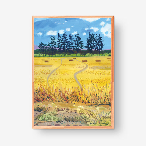 Harvest, orginal artwork, 44x56cm
