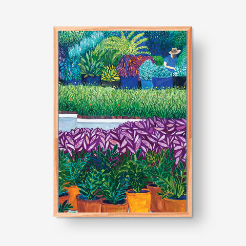 Gardener 500x700mm, Original artwork